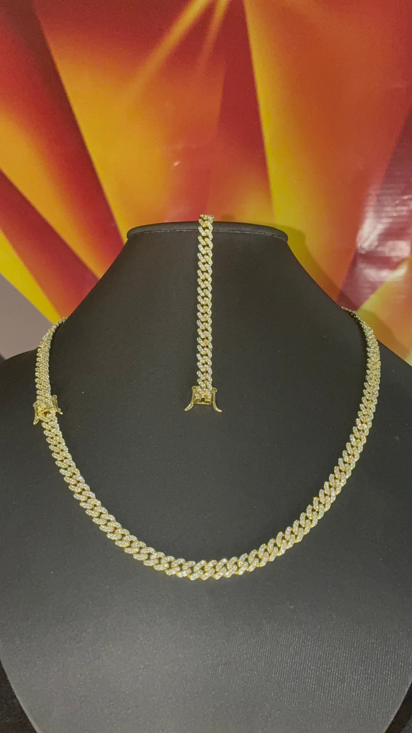 Cubana Miami 6mm + Pulsera 8” Gratis