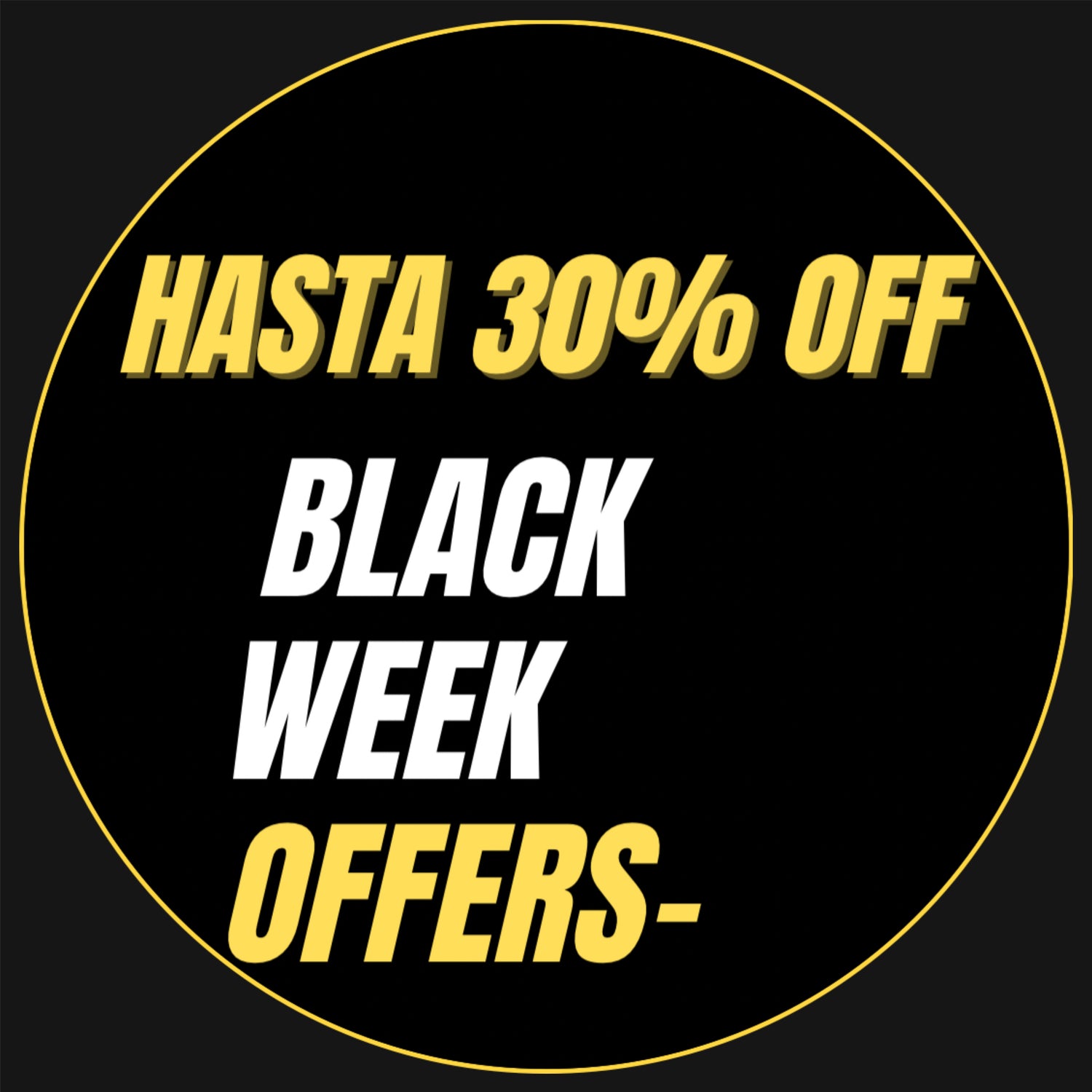 BLACK WEEK OFFERS