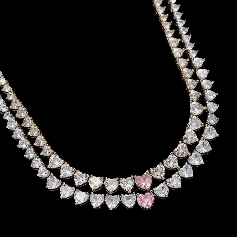 Tennis chain de corazones