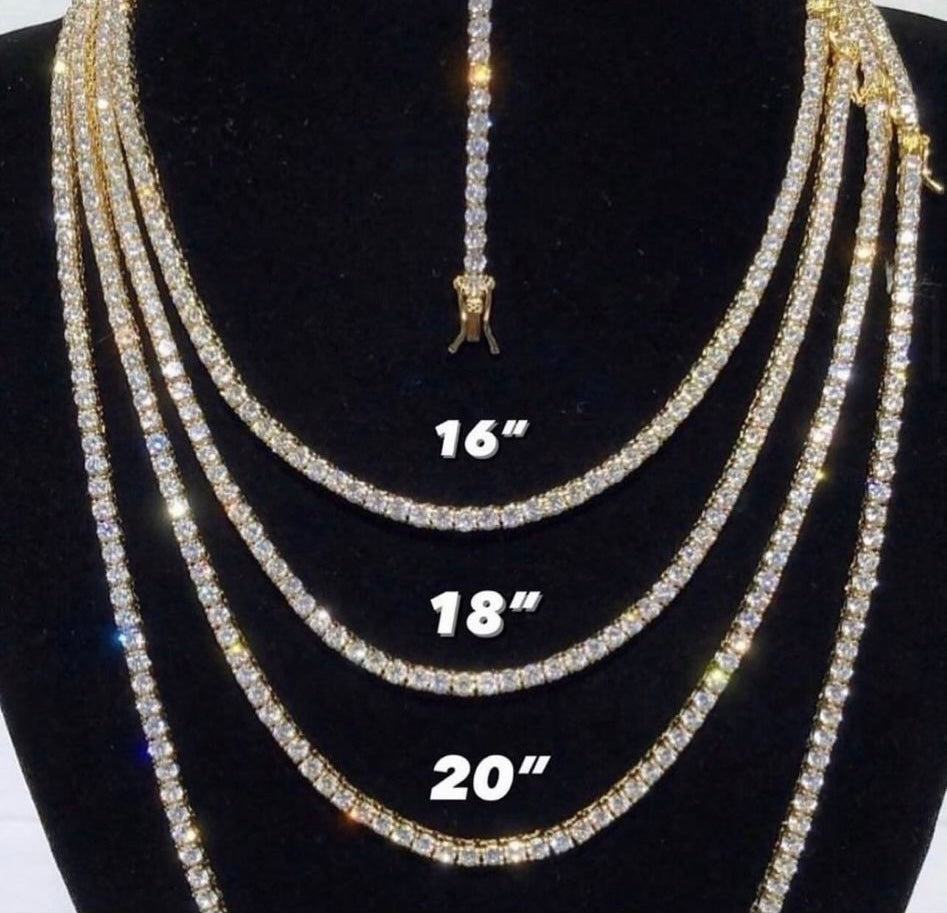 Tennis Chain 3mm 925