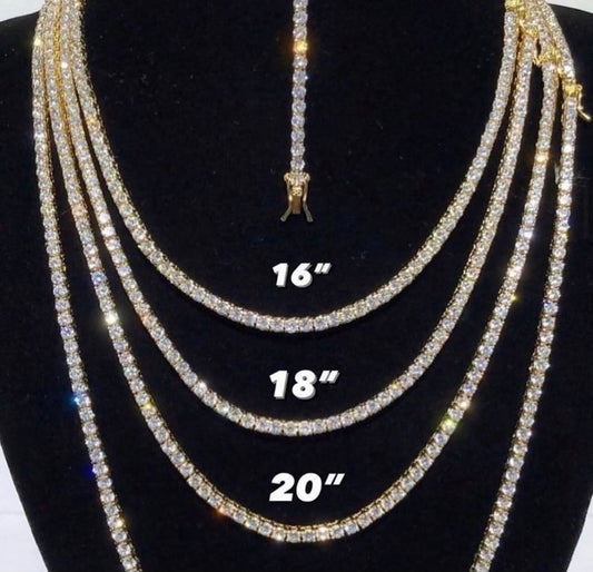 Tennis Chain 3mm 925