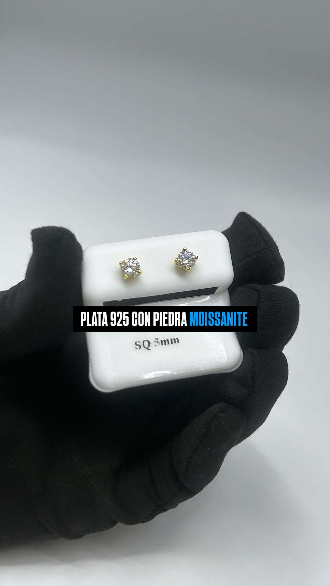 Pantalla redonda moissanite