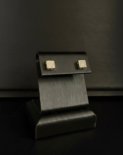 Pantallas cuadradas Moissanite | 925