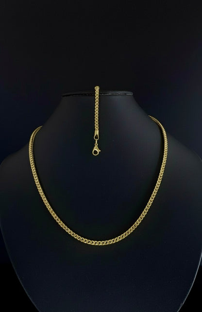 Set Franco 3mm + Pulsera Gratis (SS)