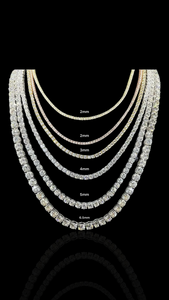 Tennis Chain| Diamante Moissanite