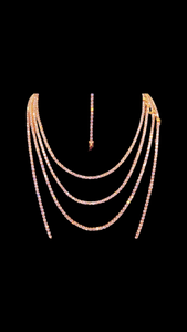 TENNIS CHAIN ROSE GOLD