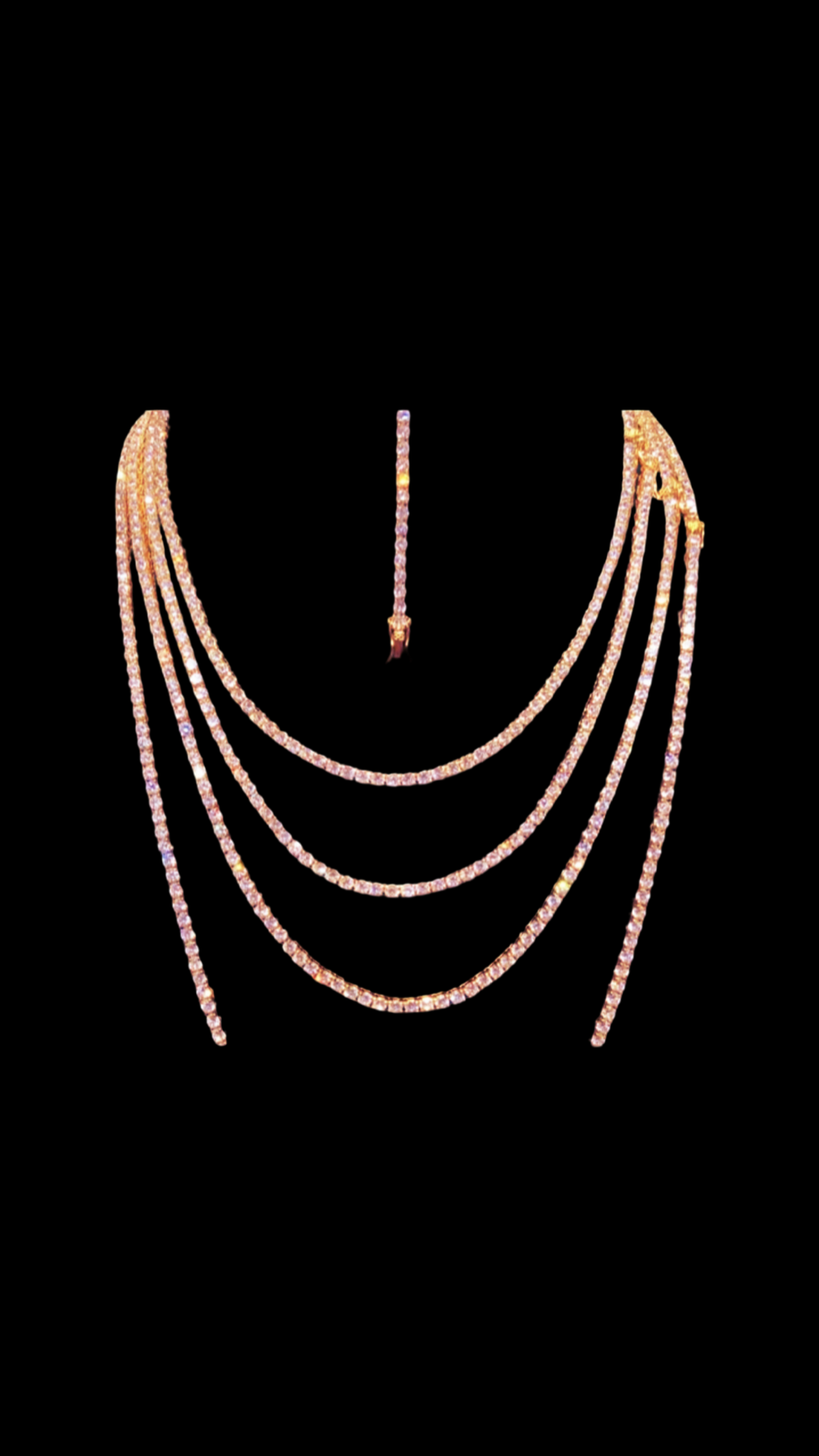 TENNIS CHAIN ROSE GOLD