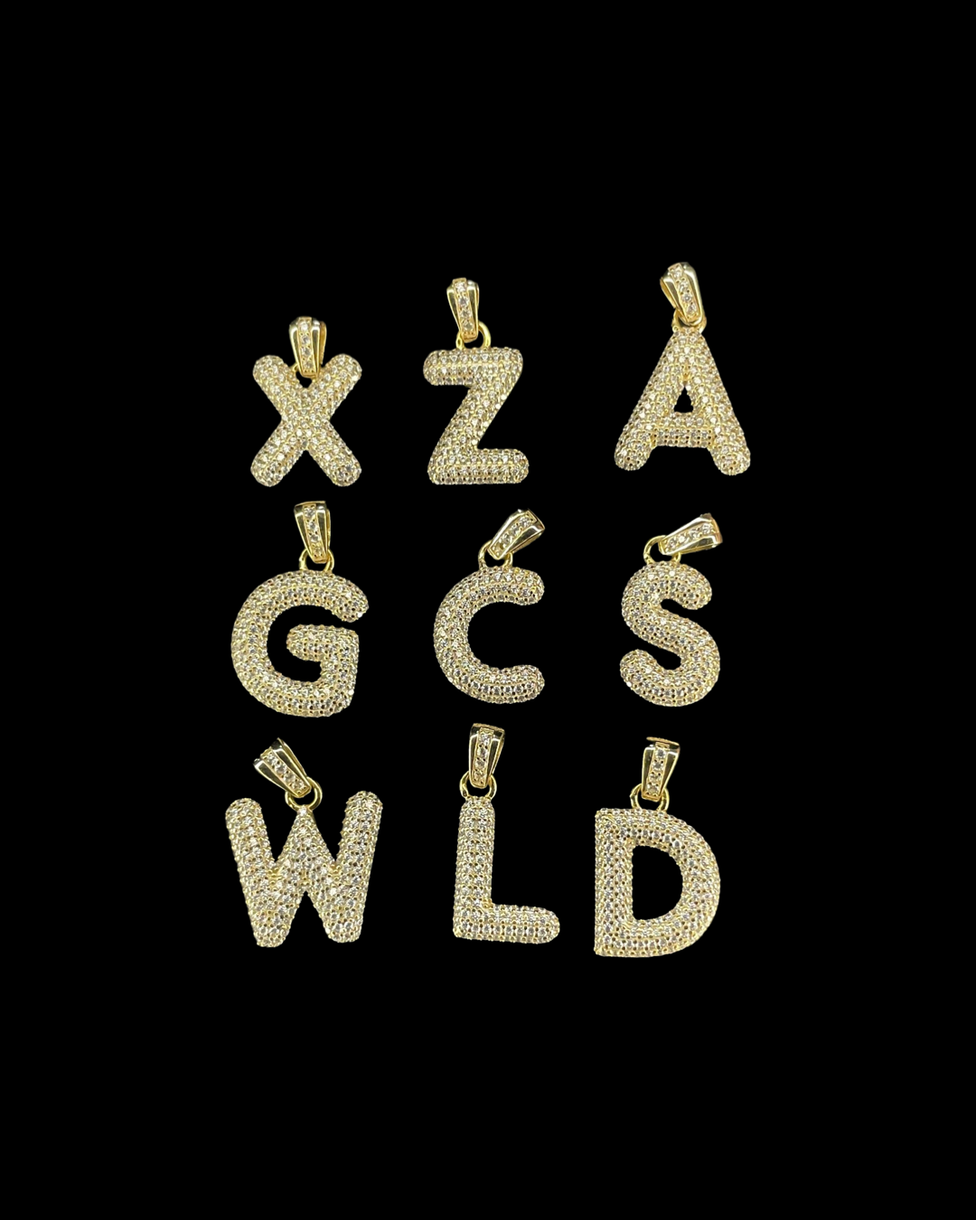 Letras Bubble pequeñas