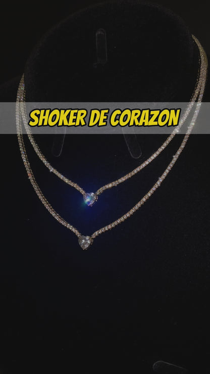 Tennis shoker corazon