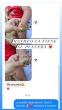 Cargar imagen en el visor de la galería, PULCERA PERSONALIZADA PARA BEBÉ
